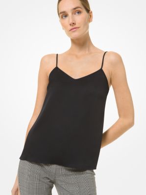 Camisole en charmeuse in NOIR | Michael Kors