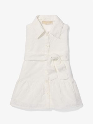 Cotton Belted Polo Baby Dress