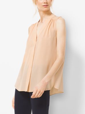 Silk-Georgette Blouse