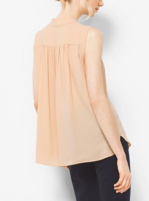 Silk-Georgette Blouse