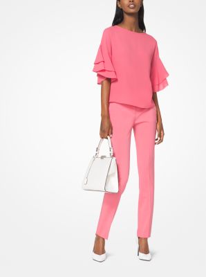 Silk-Georgette Blouse