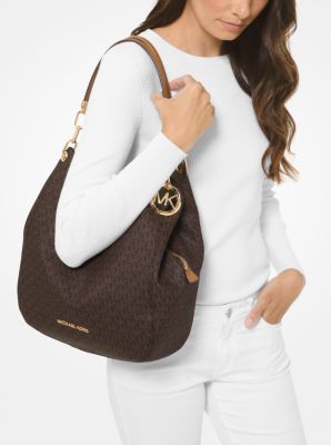 Lillie Large Logo Shoulder Bag | Michael Kors