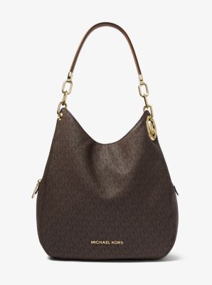 Lillie Large Logo Shoulder Bag 