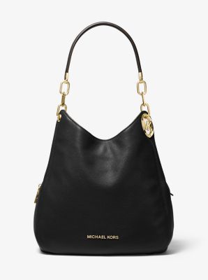 【送料&関税込】Michael Kors Lillie Shoulder Bag Lillie Large Pebbled Leather Shoulder Bag | Michael Kors [US]