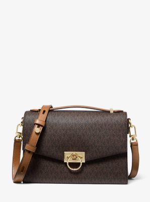 Hendrix Medium Logo Messenger Bag | Michael Kors