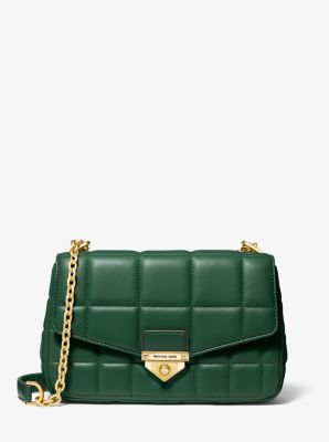 michael kors green handbag