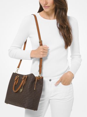 Camille Large Logo Satchel