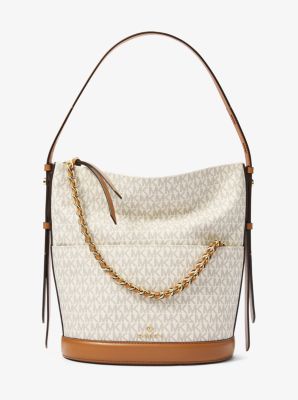 Reese Large Logo Shoulder Bag