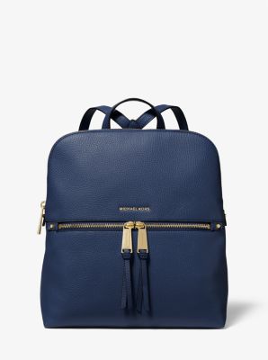 Rhea Medium Pebbled Slim Backpack