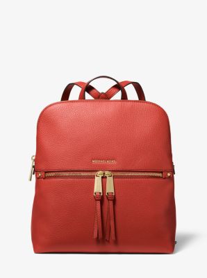 Michael michael kors rhea slim pebble leather backpack sale