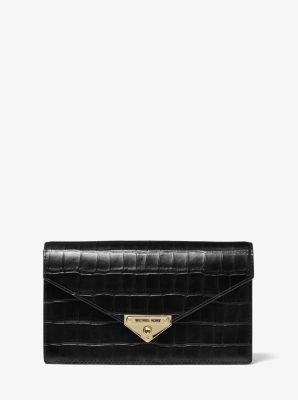 Michael kors grace envelope clutch sale