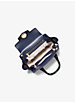 Petit sac à main Carmen en cuir gaufré à blocs de couleurs et à ceintures image number 1