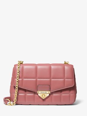 SoHo Large Quilted Leather Shoulder Bag image number 0