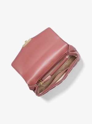 SoHo Large Quilted Leather Shoulder Bag image number 1