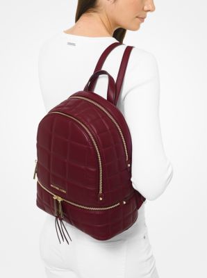 Michael michael kors rhea medium embellished leather on sale backpack