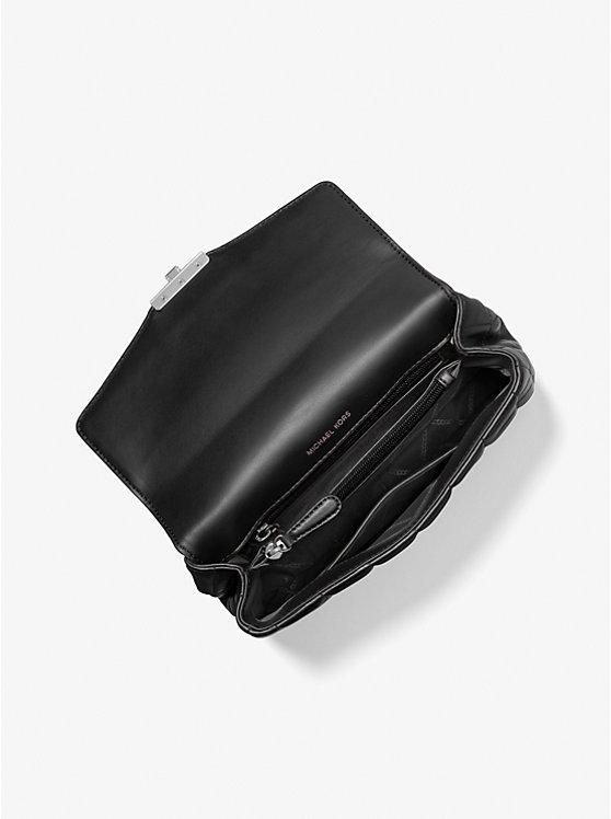 SoHo Large Quilted Leather Shoulder Bag image number 1