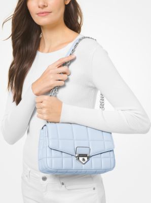 SoHo Large Quilted Leather Shoulder Bag image number 3