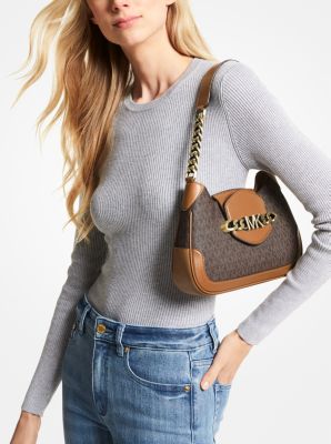 Hally Small Logo Shoulder Bag