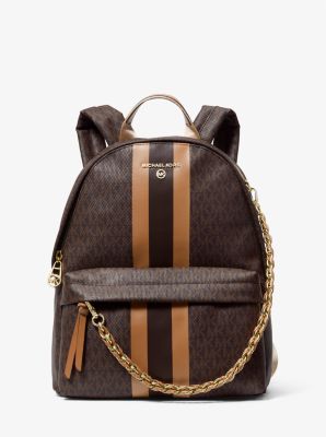 Slater Medium Logo Stripe Backpack image number 0