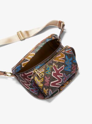 Michael Michael Kors Slater monogram-print Crossbody Bag - Farfetch