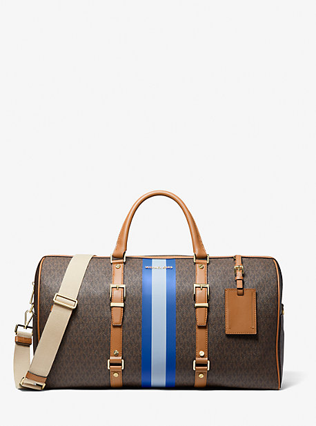 MICHAEL Michael Kors Bedford Travel Extra-Large Logo Stripe Weekender Bag
