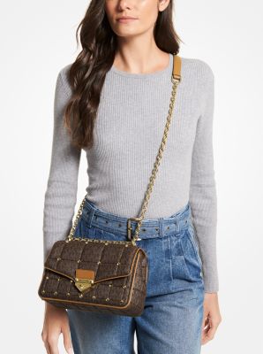 SoHo Extra-Large Quilted Leather Shoulder Bag