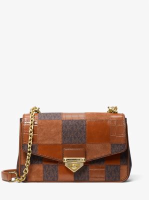 Soho Large Patchwork Signature Logo Shoulder Bag | Michael Kors