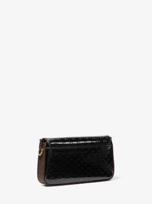 Black MICHAEL KORS Patent Leather Shoulder Bag