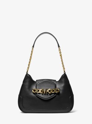 Hally Small Leather Shoulder Bag | Michael Kors