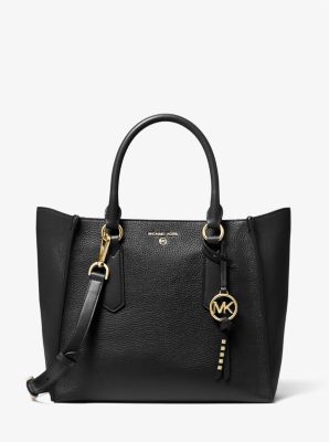 Michael kors large clearance leather satchel