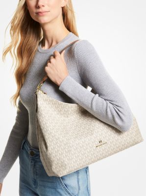 Sienna Large Pebbled Leather Shoulder Bag