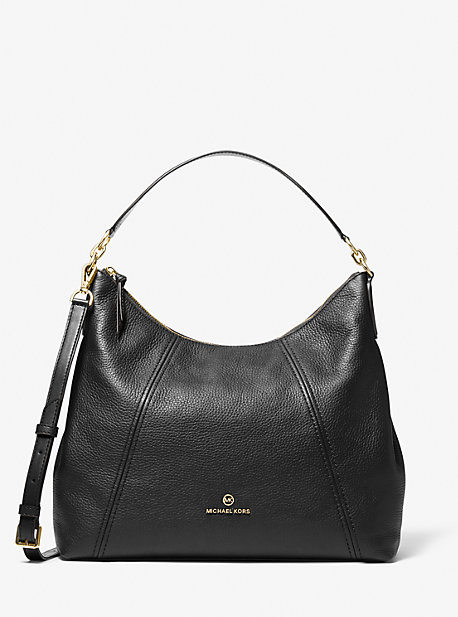Sienna Large Pebbled Leather Shoulder Bag