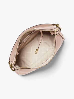 Michael Kors Piper Small Logo Shoulder Bag (Merlot): Handbags