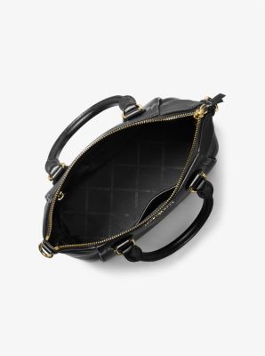 Michael Kors Ladies Sienna Medium Logo and Leather Messenger Bag