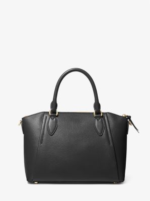 Sienna Medium Pebbled Leather Satchel | Michael Kors