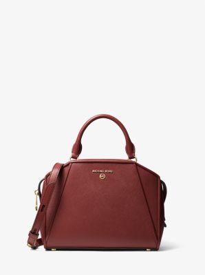 cleo small saffiano leather satchel mk｜TikTok Search