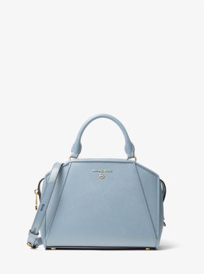 Cleo Small Saffiano Leather Satchel | Michael Kors