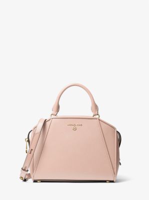 Introducir 50+ imagen michael kors cleo small satchel