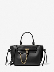 Hamilton Legacy Small Leather Belted Satchel - BLACK - 30F1G9HS1L