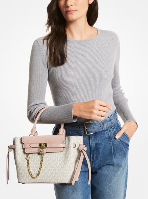 MICHAEL Michael Kors Hamilton Small Messenger Bag in Pink