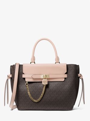 Hamilton Legacy Large Logo Belted Satchel | Michael Kors