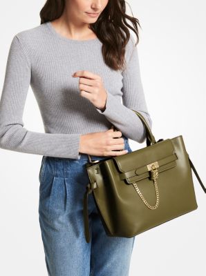 Michael kors hamilton clearance handbag olive