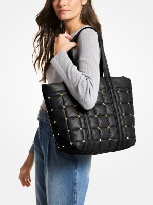 Michael kors 2025 tote quilted