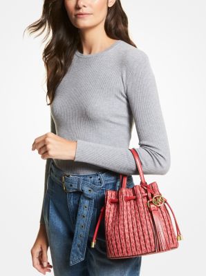 Soft Bucket Mini Bag - Poppy Red