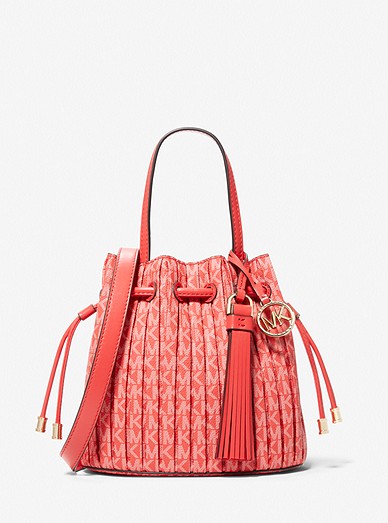 Bags Handbags Michael Kors Handbag red casual look 