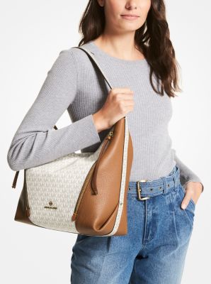 Brooklyn Large Logo Shoulder Bag Michael Kors Canada