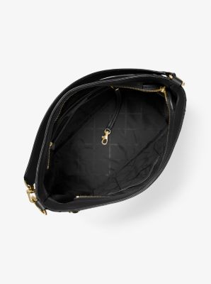 Brooklyn Large Pebbled Leather Shoulder Bag