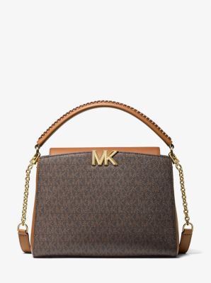 Satchel Karlie Mediano Con Logotipo | Kors