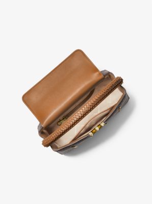 Karlie Medium Studded Quilted Logo Satchel | Michael Kors [US]