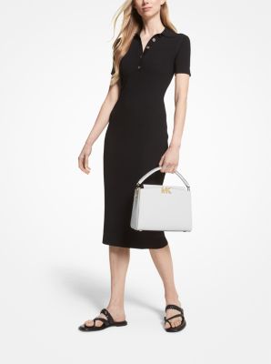 Karlie Medium Leather Satchel image number 2